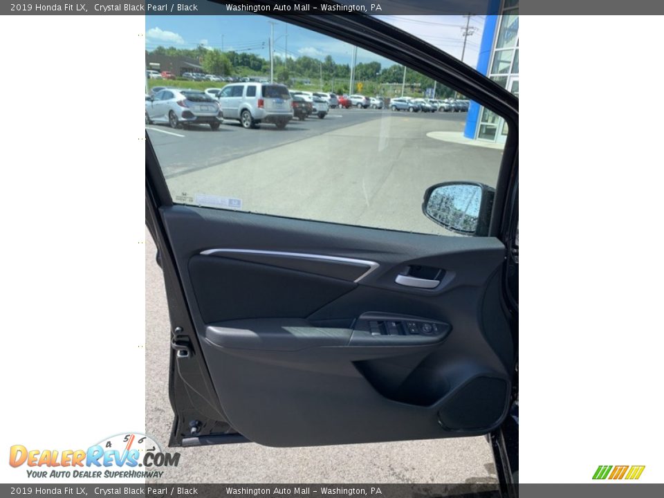 2019 Honda Fit LX Crystal Black Pearl / Black Photo #10