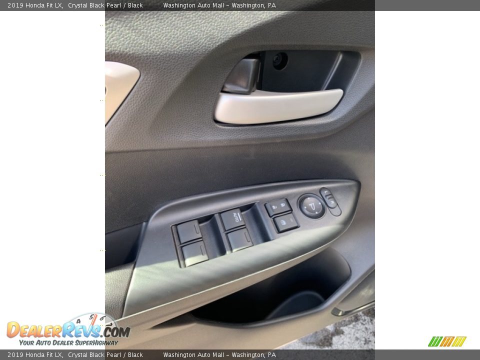 2019 Honda Fit LX Crystal Black Pearl / Black Photo #11