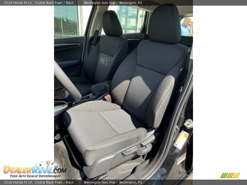 2019 Honda Fit LX Crystal Black Pearl / Black Photo #14