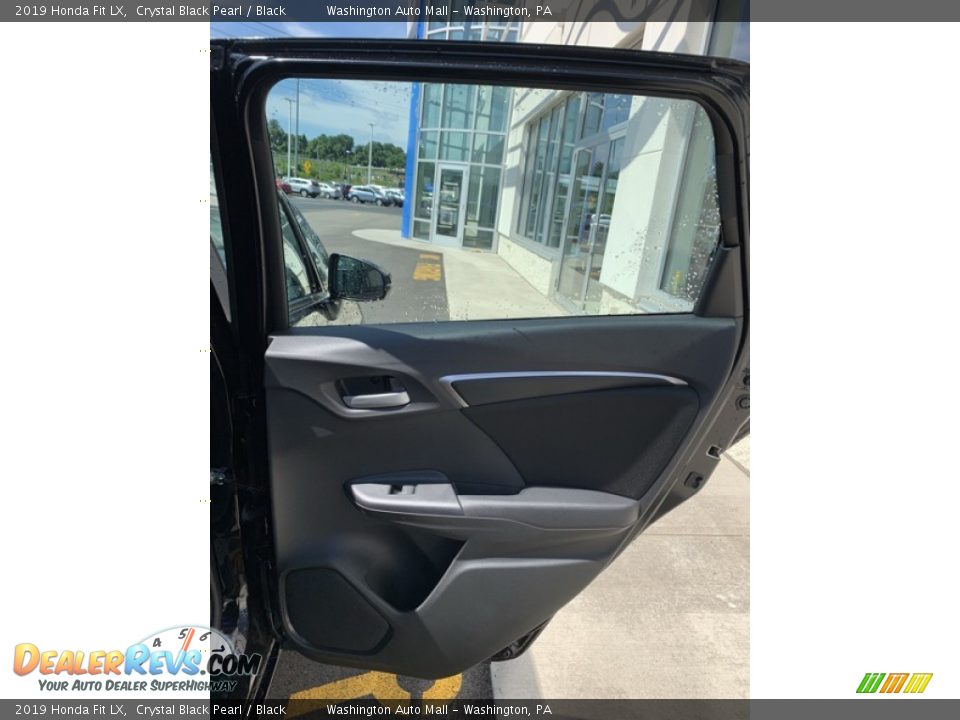2019 Honda Fit LX Crystal Black Pearl / Black Photo #22