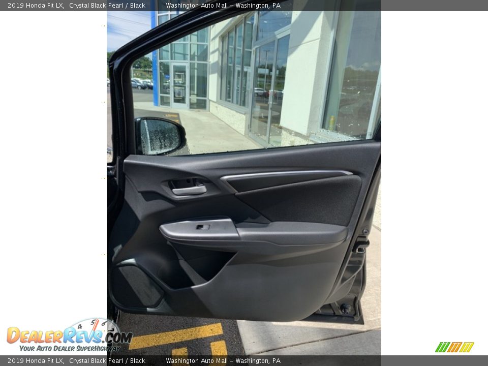 2019 Honda Fit LX Crystal Black Pearl / Black Photo #25