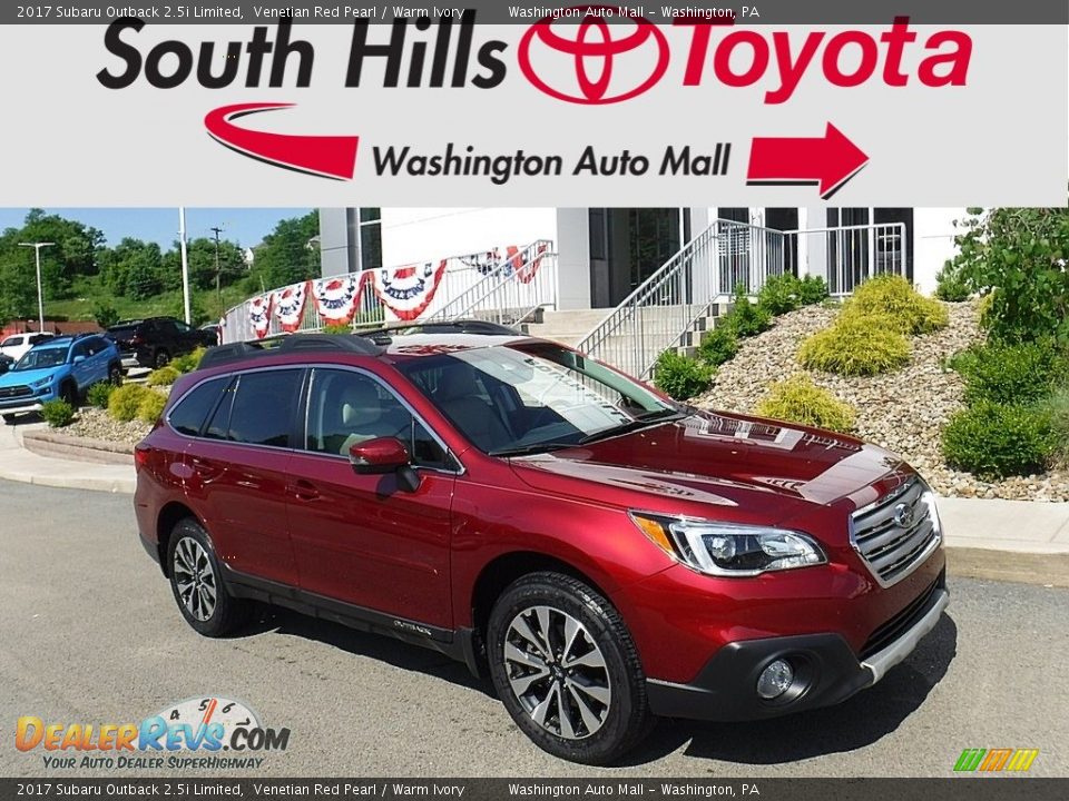2017 Subaru Outback 2.5i Limited Venetian Red Pearl / Warm Ivory Photo #1