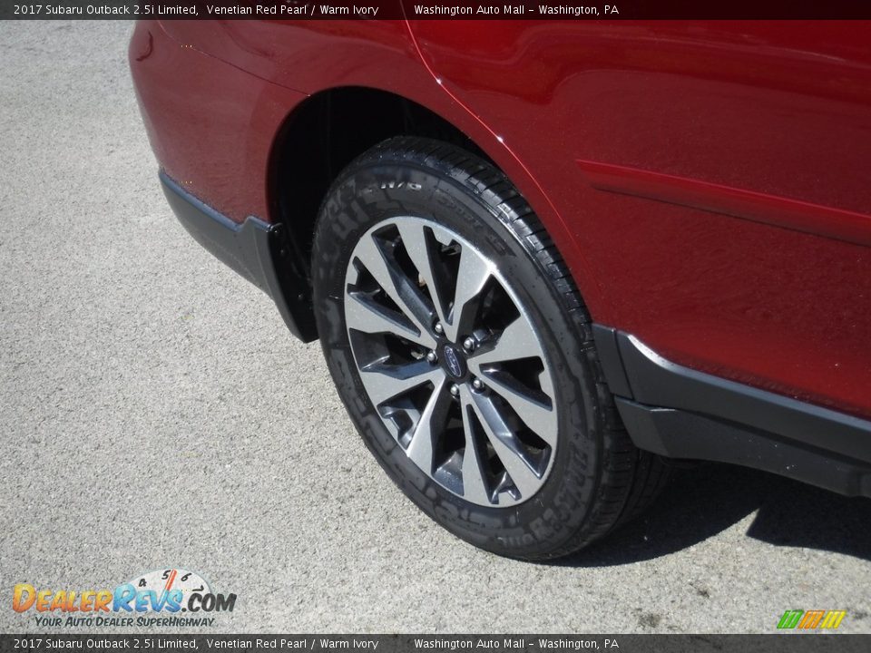 2017 Subaru Outback 2.5i Limited Venetian Red Pearl / Warm Ivory Photo #3