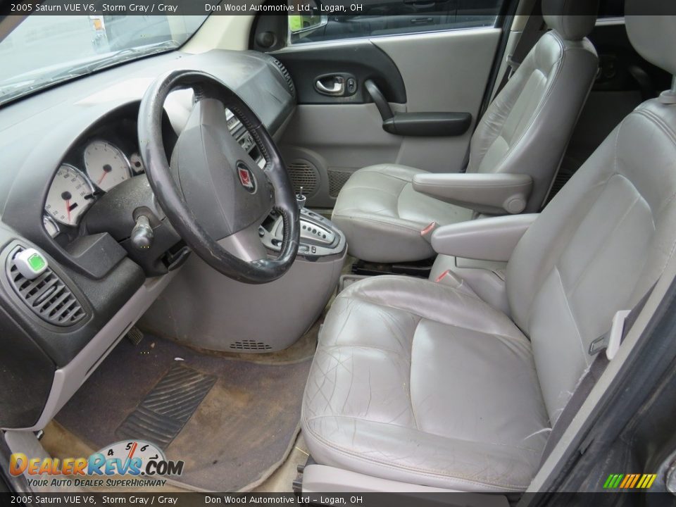 2005 Saturn VUE V6 Storm Gray / Gray Photo #17