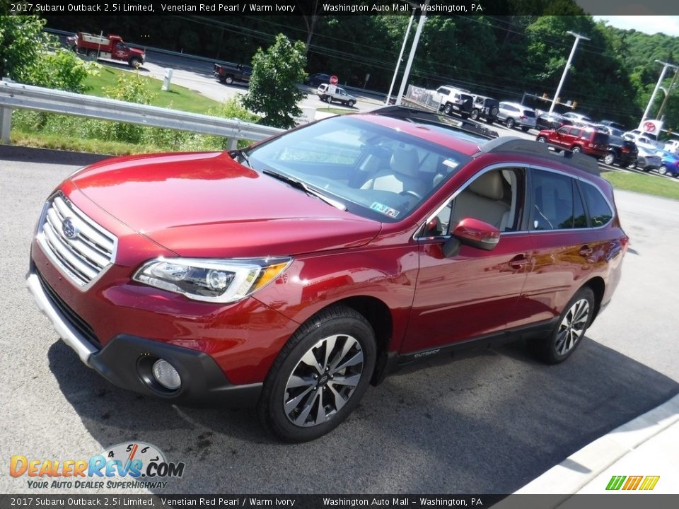 2017 Subaru Outback 2.5i Limited Venetian Red Pearl / Warm Ivory Photo #6