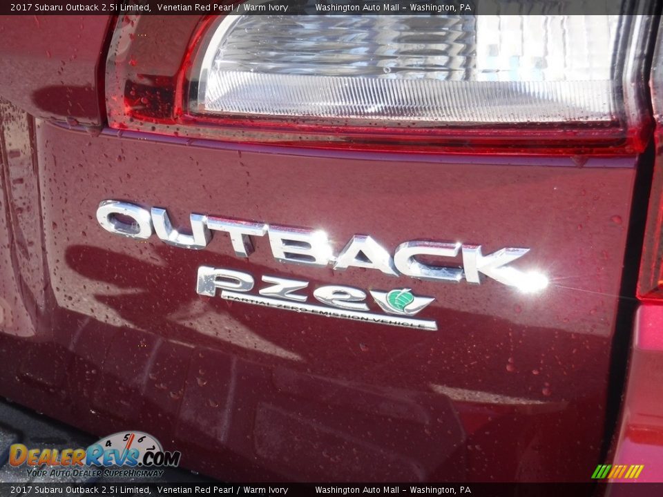 2017 Subaru Outback 2.5i Limited Venetian Red Pearl / Warm Ivory Photo #9