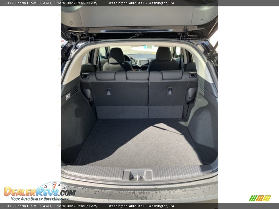 2019 Honda HR-V EX AWD Crystal Black Pearl / Gray Photo #21