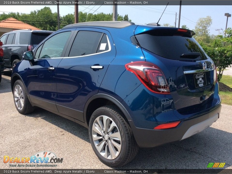 2019 Buick Encore Preferred AWD Deep Azure Metallic / Ebony Photo #5