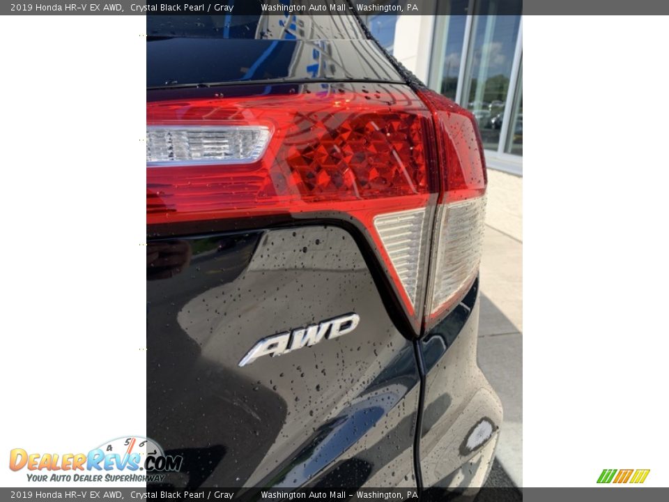 2019 Honda HR-V EX AWD Crystal Black Pearl / Gray Photo #22