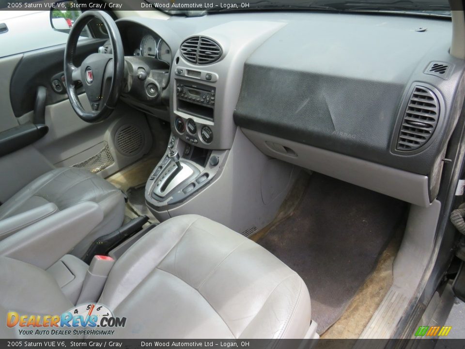 2005 Saturn VUE V6 Storm Gray / Gray Photo #29