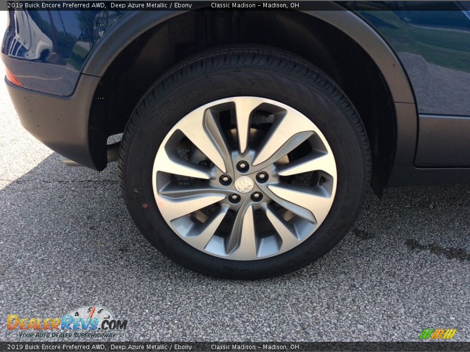 2019 Buick Encore Preferred AWD Deep Azure Metallic / Ebony Photo #7