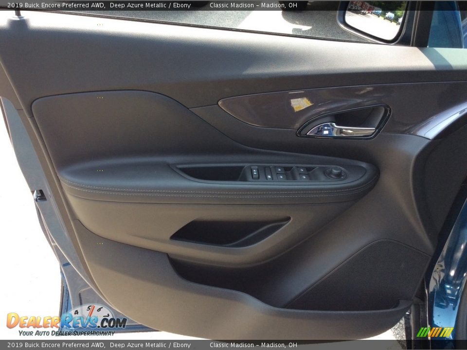 2019 Buick Encore Preferred AWD Deep Azure Metallic / Ebony Photo #8