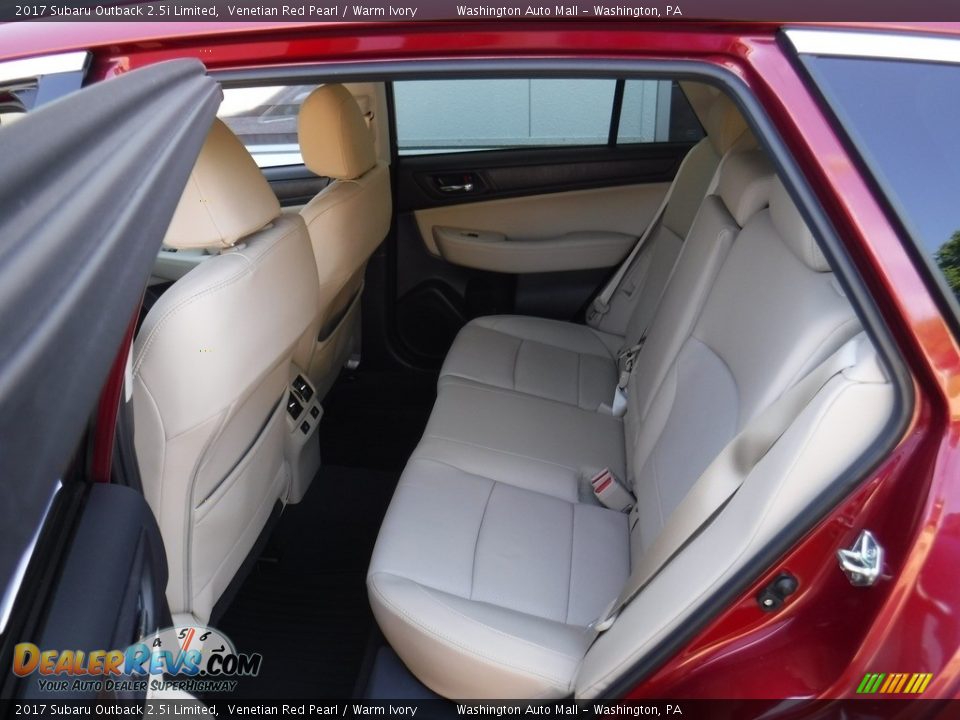 2017 Subaru Outback 2.5i Limited Venetian Red Pearl / Warm Ivory Photo #23