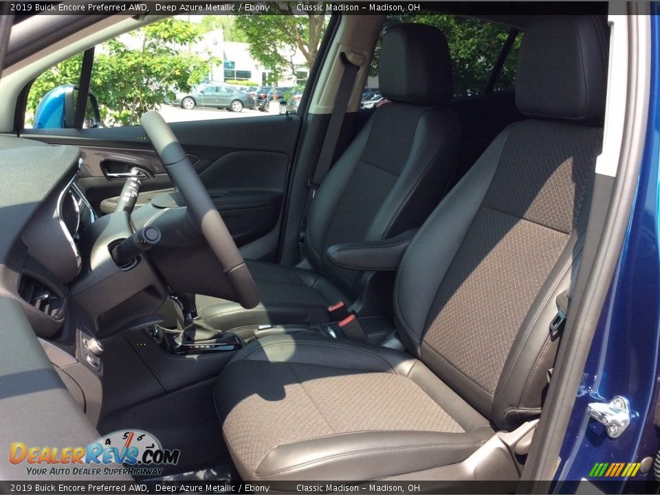 2019 Buick Encore Preferred AWD Deep Azure Metallic / Ebony Photo #10