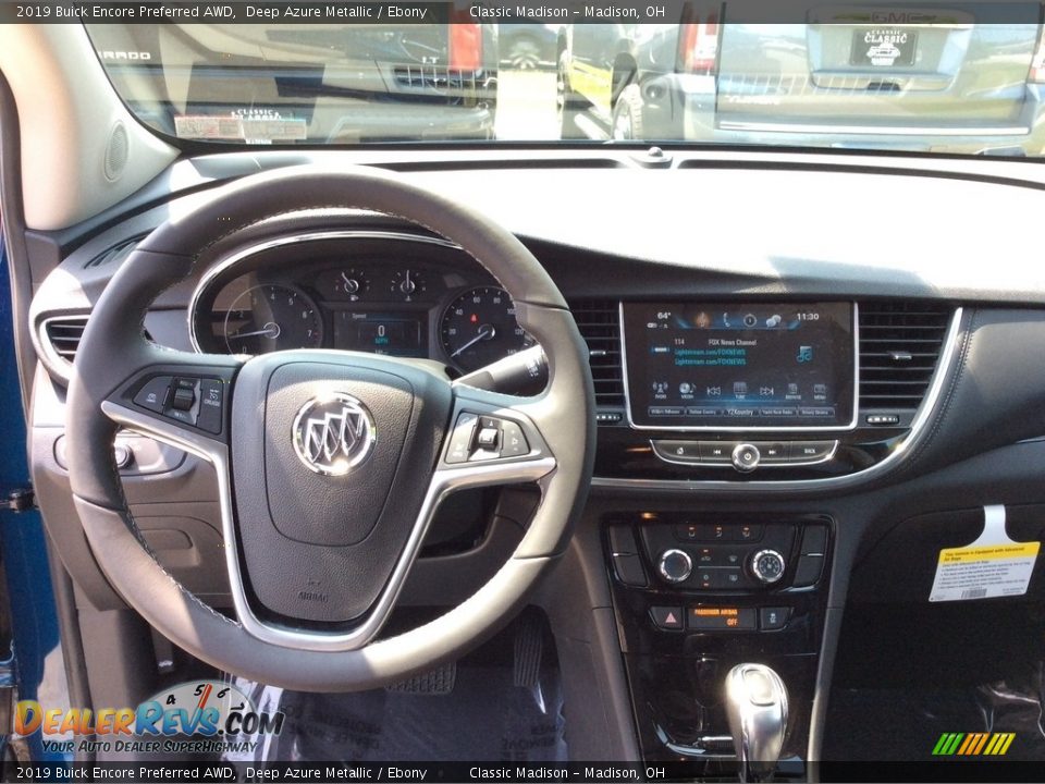 2019 Buick Encore Preferred AWD Deep Azure Metallic / Ebony Photo #12