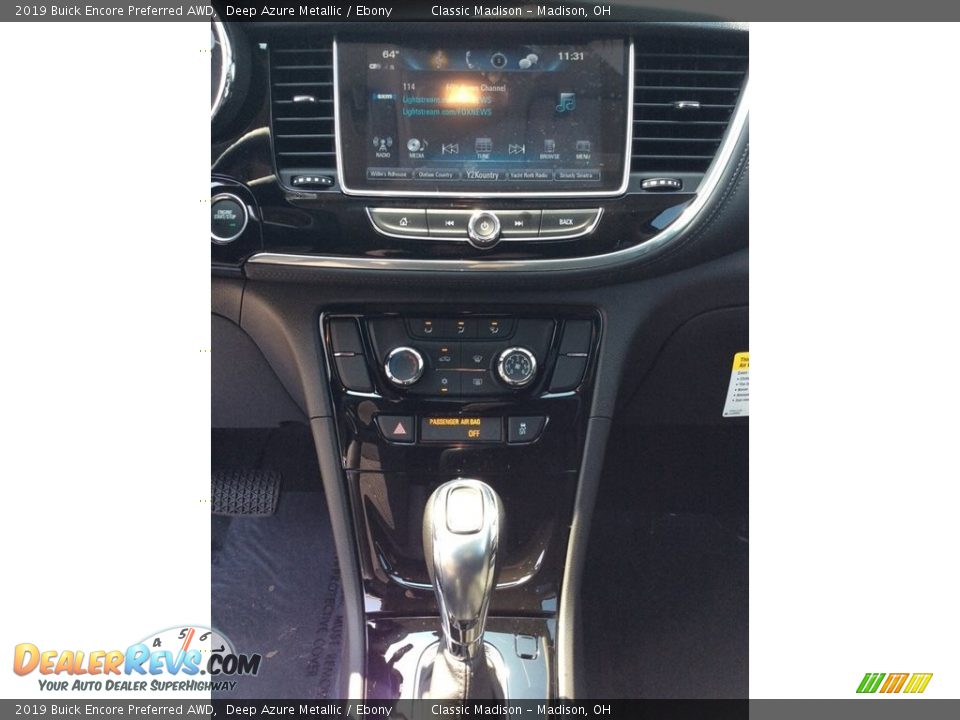 2019 Buick Encore Preferred AWD Deep Azure Metallic / Ebony Photo #13