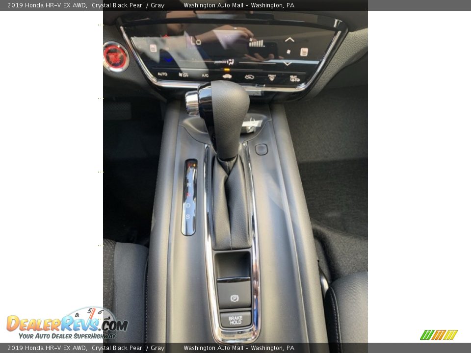 2019 Honda HR-V EX AWD Crystal Black Pearl / Gray Photo #34