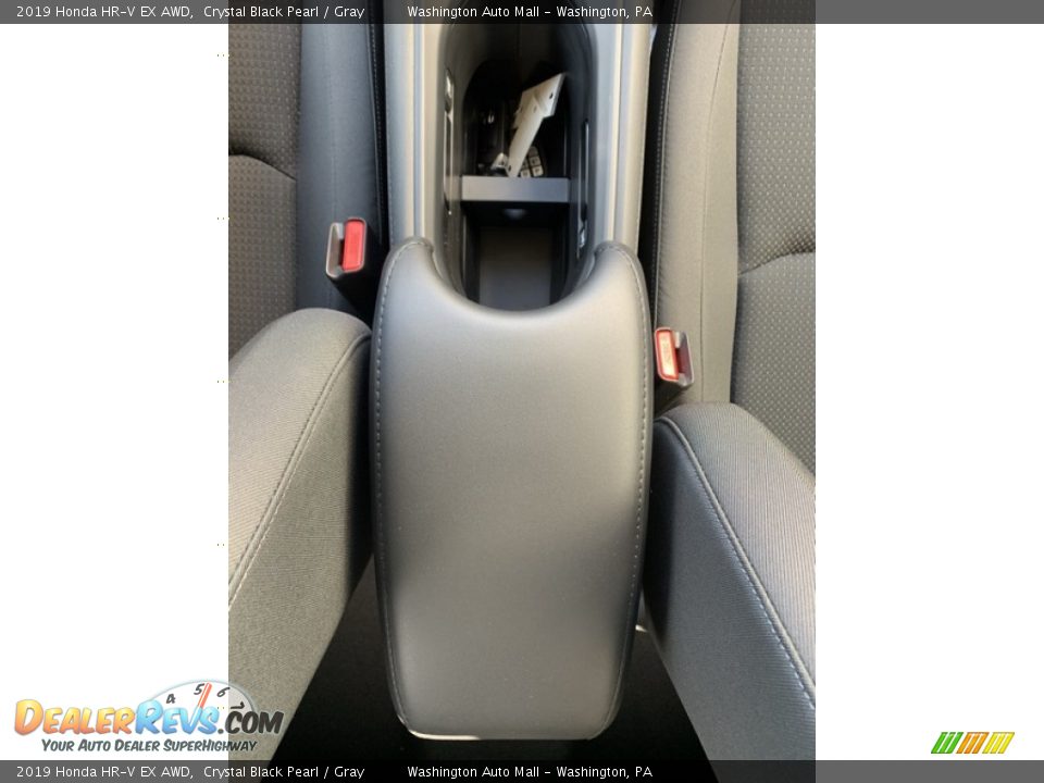 2019 Honda HR-V EX AWD Crystal Black Pearl / Gray Photo #35
