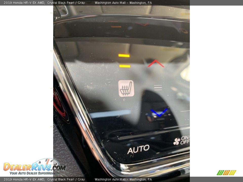 2019 Honda HR-V EX AWD Crystal Black Pearl / Gray Photo #36