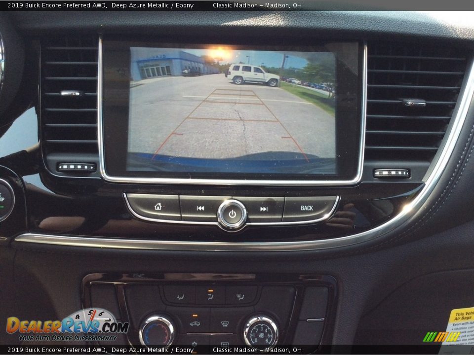 2019 Buick Encore Preferred AWD Deep Azure Metallic / Ebony Photo #19