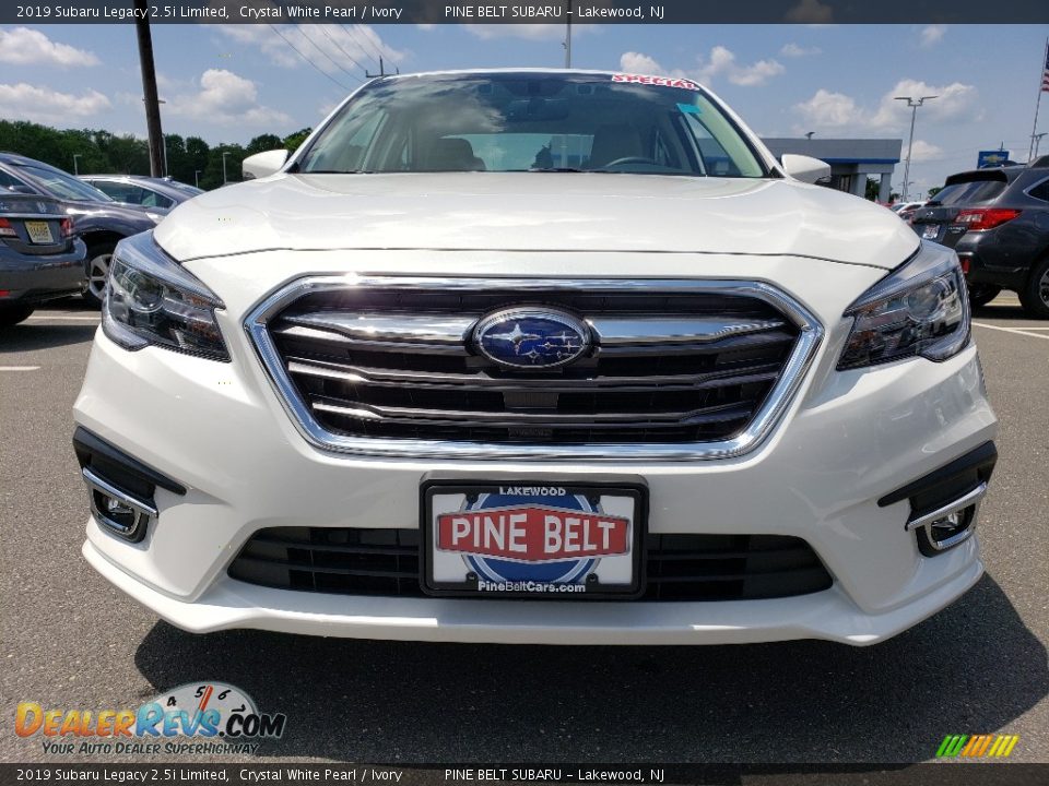 2019 Subaru Legacy 2.5i Limited Crystal White Pearl / Ivory Photo #2