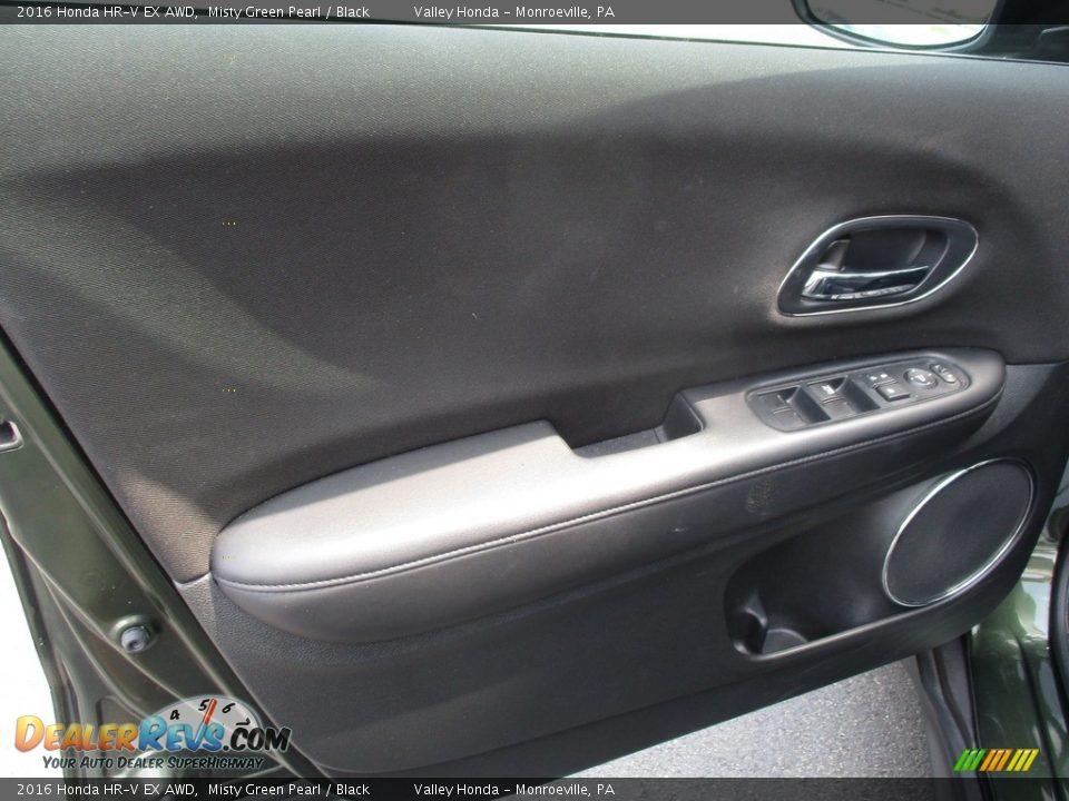 2016 Honda HR-V EX AWD Misty Green Pearl / Black Photo #10