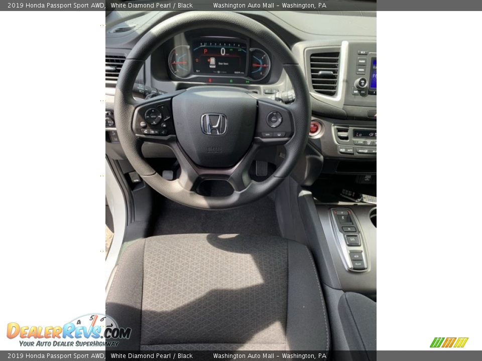 2019 Honda Passport Sport AWD White Diamond Pearl / Black Photo #13