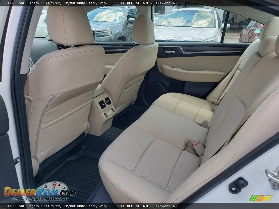 2019 Subaru Legacy 2.5i Limited Crystal White Pearl / Ivory Photo #6