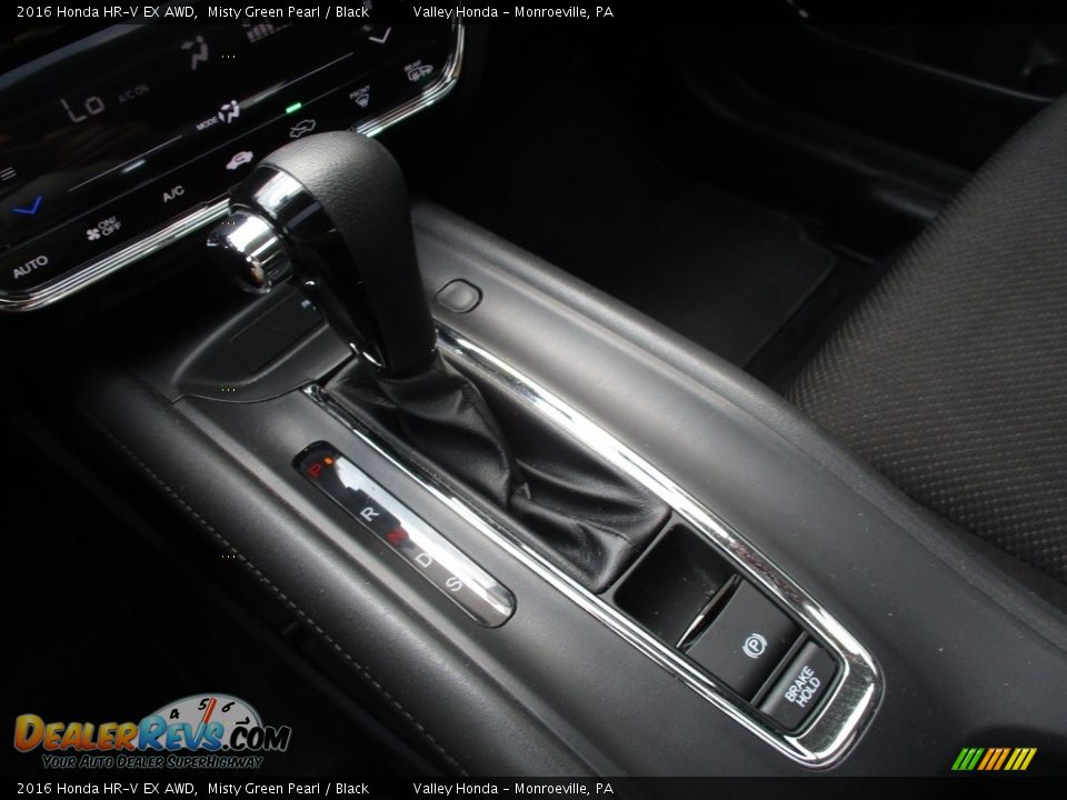 2016 Honda HR-V EX AWD Misty Green Pearl / Black Photo #14