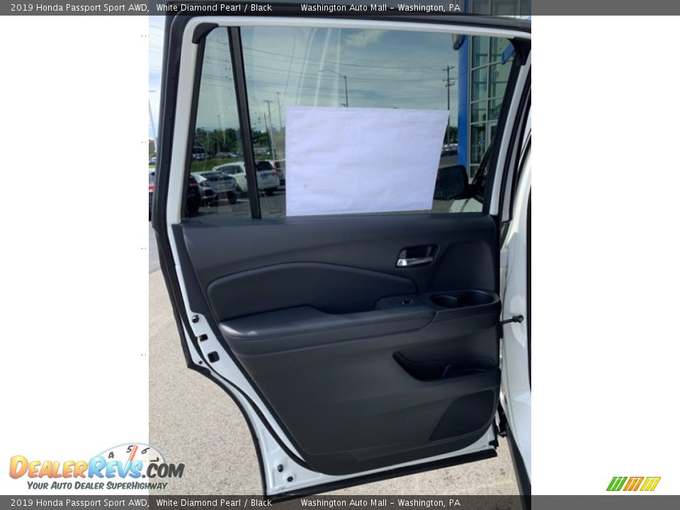 2019 Honda Passport Sport AWD White Diamond Pearl / Black Photo #16