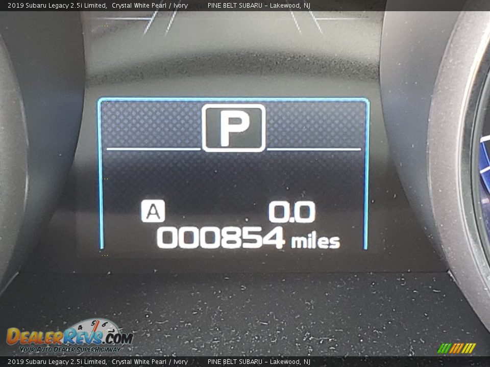2019 Subaru Legacy 2.5i Limited Crystal White Pearl / Ivory Photo #8