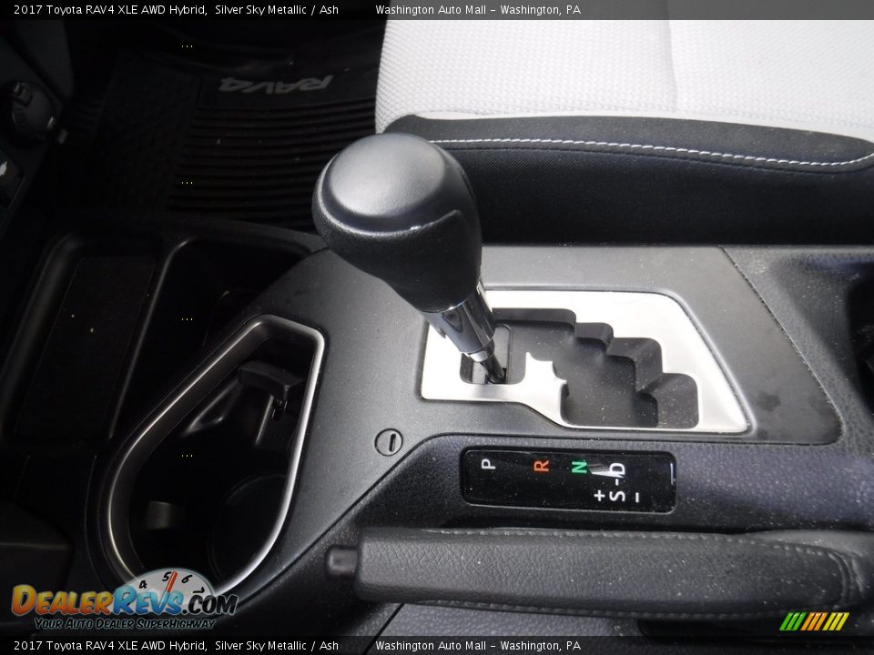 2017 Toyota RAV4 XLE AWD Hybrid Silver Sky Metallic / Ash Photo #20