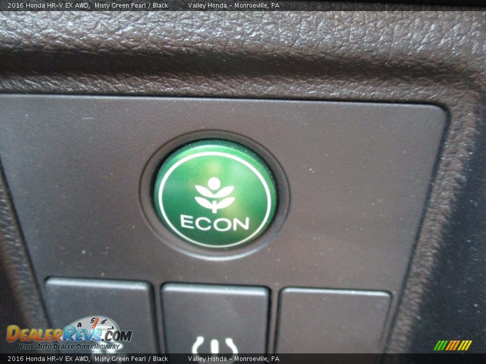 2016 Honda HR-V EX AWD Misty Green Pearl / Black Photo #18