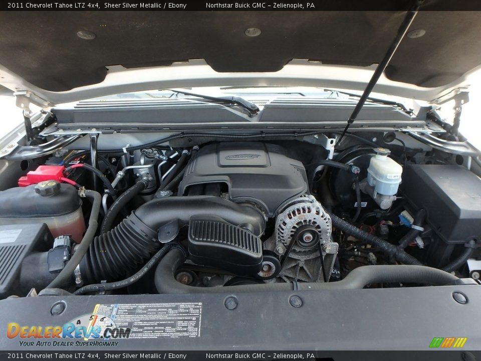 2011 Chevrolet Tahoe LTZ 4x4 Sheer Silver Metallic / Ebony Photo #2