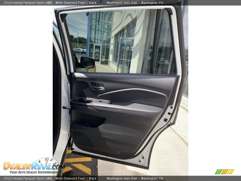 2019 Honda Passport Sport AWD White Diamond Pearl / Black Photo #23