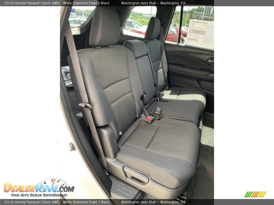 2019 Honda Passport Sport AWD White Diamond Pearl / Black Photo #24