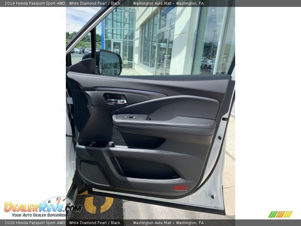 2019 Honda Passport Sport AWD White Diamond Pearl / Black Photo #26