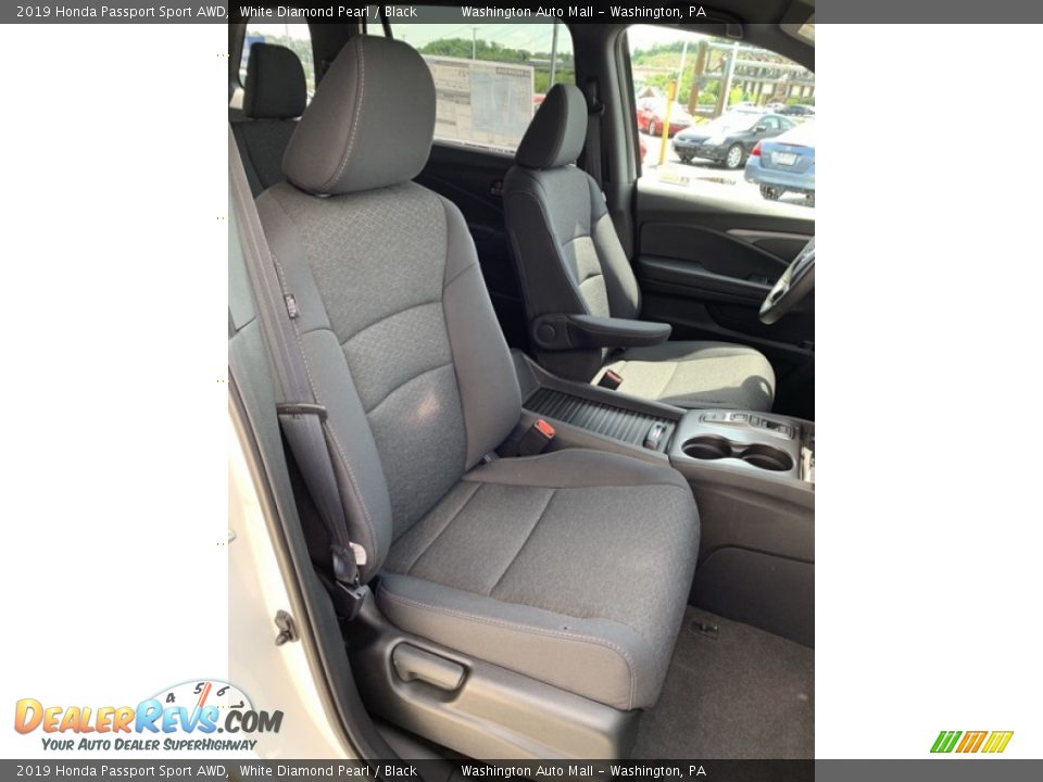 2019 Honda Passport Sport AWD White Diamond Pearl / Black Photo #27