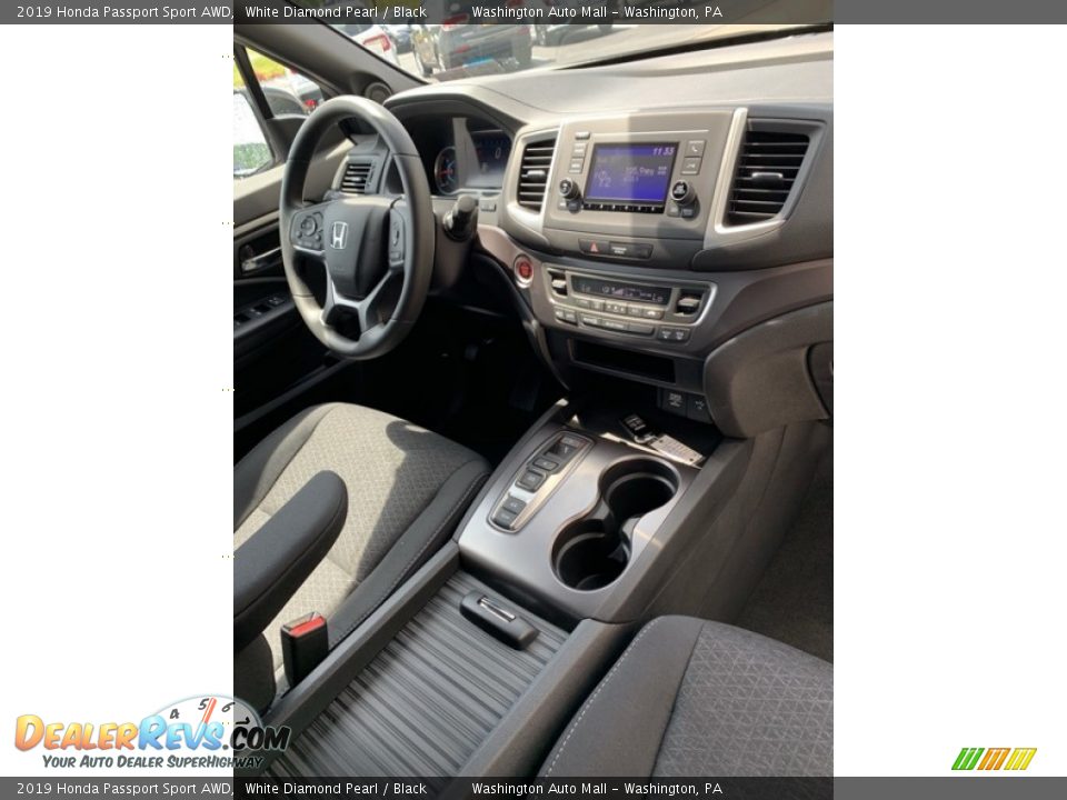 2019 Honda Passport Sport AWD White Diamond Pearl / Black Photo #28