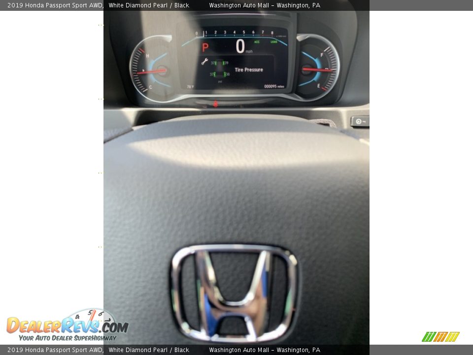 2019 Honda Passport Sport AWD White Diamond Pearl / Black Photo #30