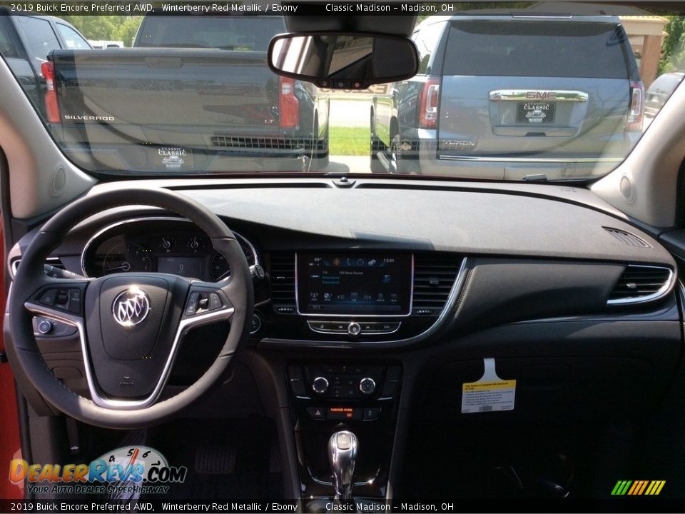 2019 Buick Encore Preferred AWD Winterberry Red Metallic / Ebony Photo #11