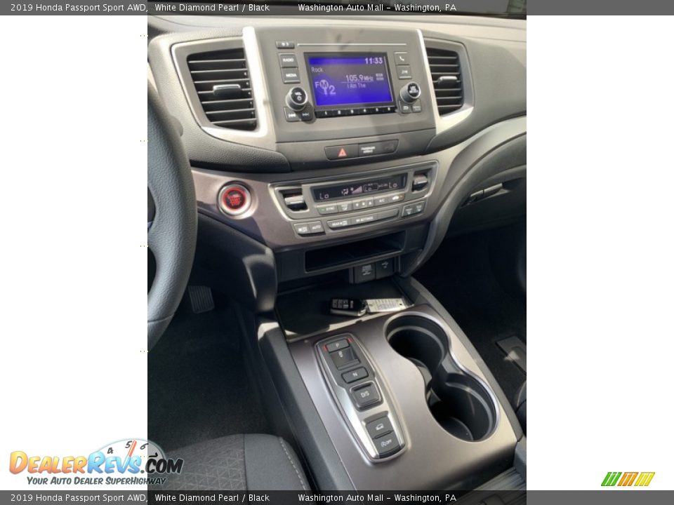 2019 Honda Passport Sport AWD White Diamond Pearl / Black Photo #31