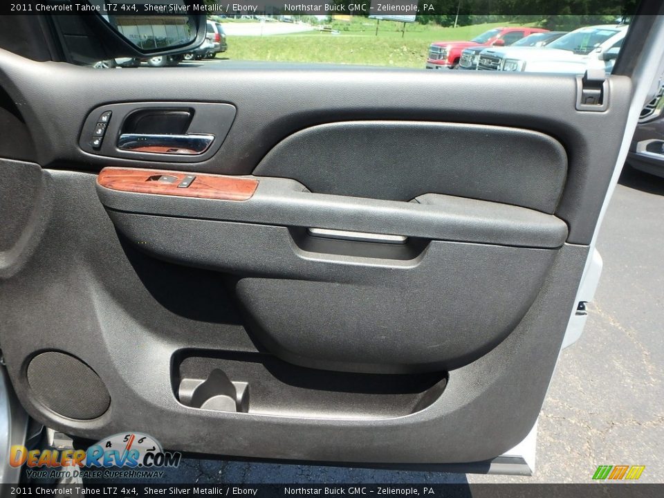 2011 Chevrolet Tahoe LTZ 4x4 Sheer Silver Metallic / Ebony Photo #6