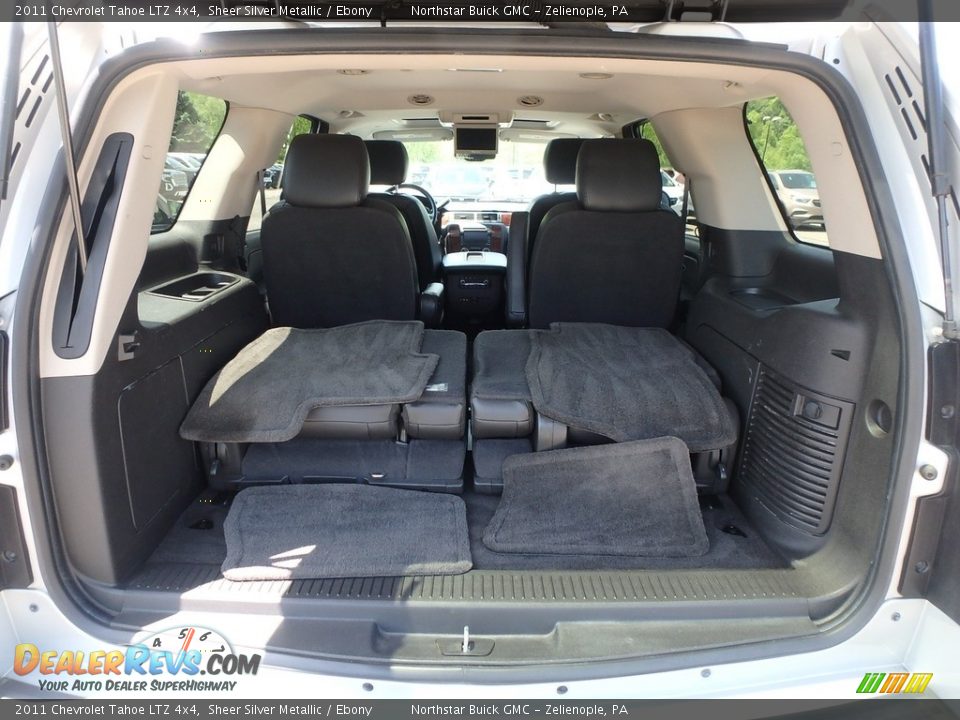 2011 Chevrolet Tahoe LTZ 4x4 Sheer Silver Metallic / Ebony Photo #9