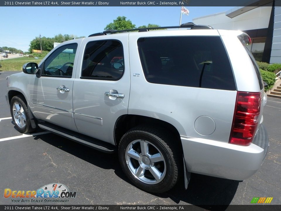 2011 Chevrolet Tahoe LTZ 4x4 Sheer Silver Metallic / Ebony Photo #11