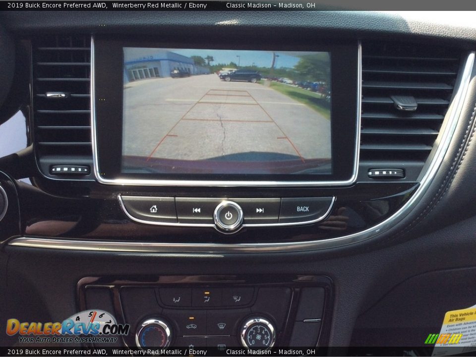 2019 Buick Encore Preferred AWD Winterberry Red Metallic / Ebony Photo #19