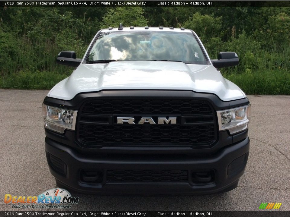 2019 Ram 2500 Tradesman Regular Cab 4x4 Bright White / Black/Diesel Gray Photo #2
