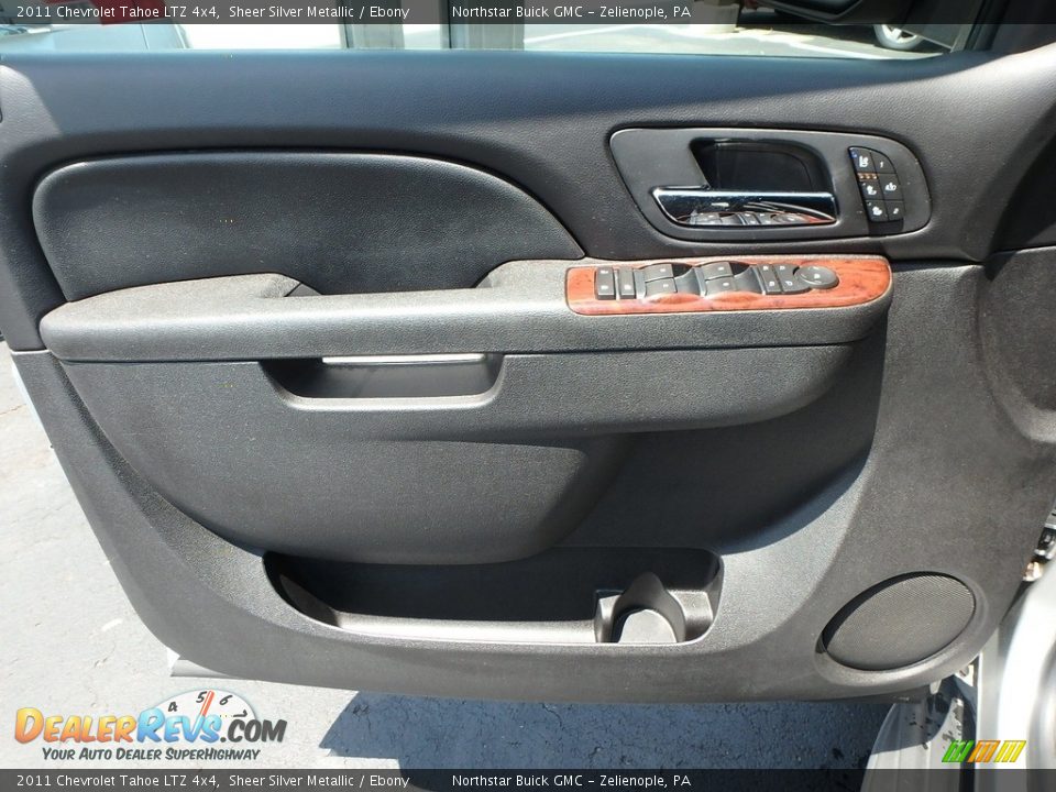 2011 Chevrolet Tahoe LTZ 4x4 Sheer Silver Metallic / Ebony Photo #20