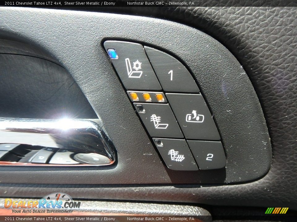 2011 Chevrolet Tahoe LTZ 4x4 Sheer Silver Metallic / Ebony Photo #21