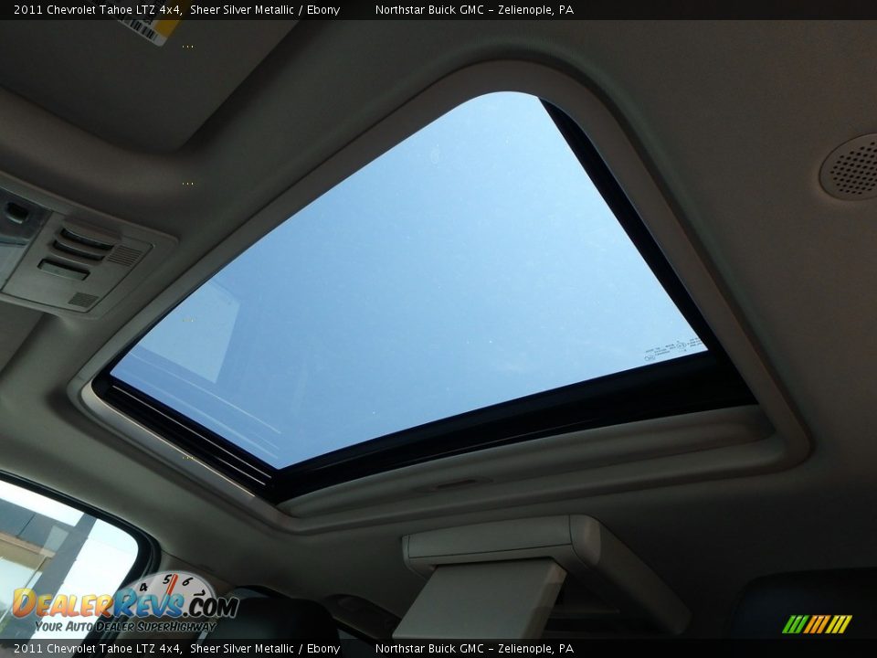 2011 Chevrolet Tahoe LTZ 4x4 Sheer Silver Metallic / Ebony Photo #24